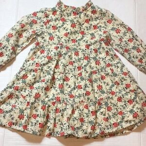 Bert world Floral Long Sleeve Dress, sz 2/3 yrs